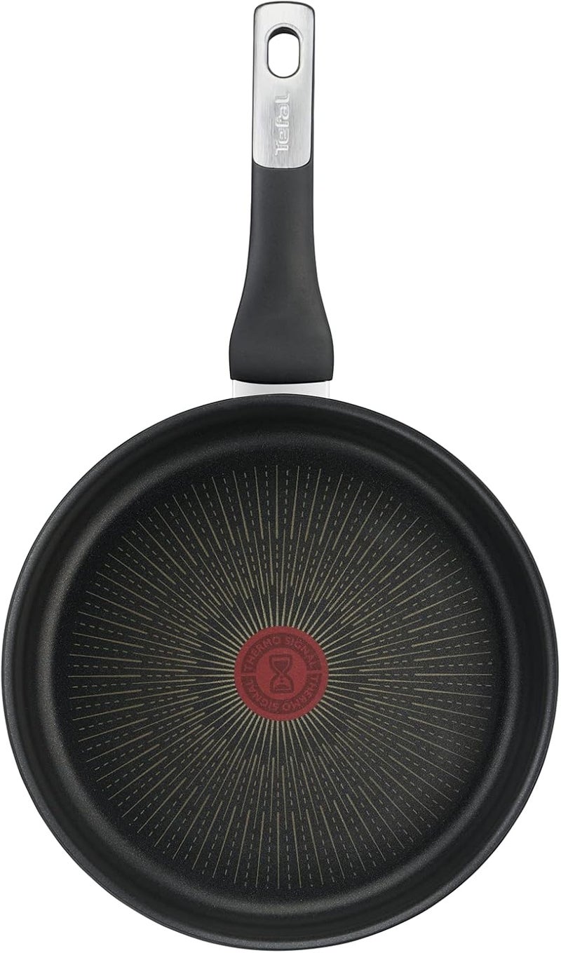 T-fal TEFAL Sautepan | UNLIMITED Sautepan 24 cm + Lid | Scratch resistance | 100% safe non stick coating | Thermo signal™ | Perfect searing | Made in France | Induction | 2 Years Warranty | G2553202 - Image 5