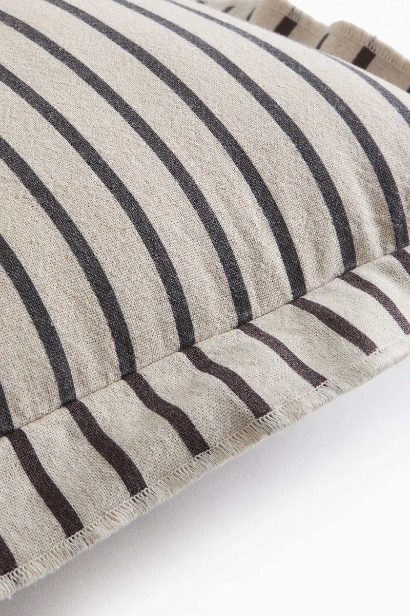 H&M Rectangular linen-blend cushion cover
