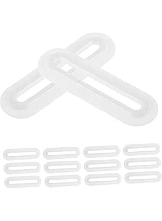 20Pcs Oval Coin Slots for DIY Coin Banks Craft Projects and Learning Mechanism - Image 1