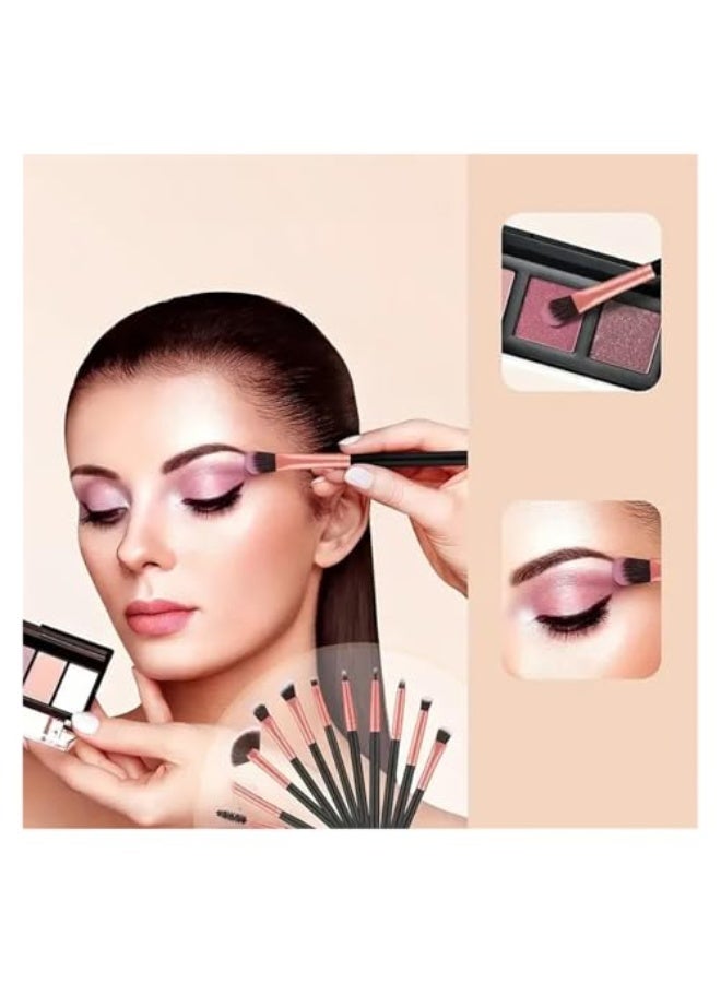 مجموعة فرش مكياج مكونة من 14 قطعة فرش للمكياج الشفوي، فرش للعيون، فرش لخدود النساء، أدوات مكياج احترافية - Image 2