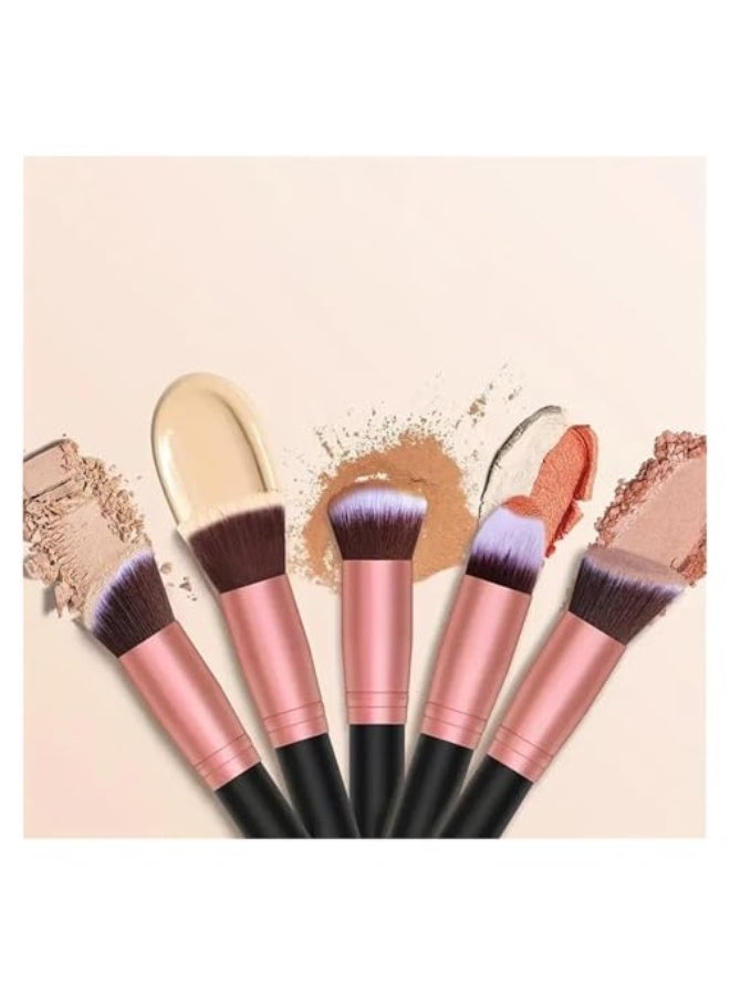 مجموعة فرش مكياج مكونة من 14 قطعة فرش للمكياج الشفوي، فرش للعيون، فرش لخدود النساء، أدوات مكياج احترافية - Image 4