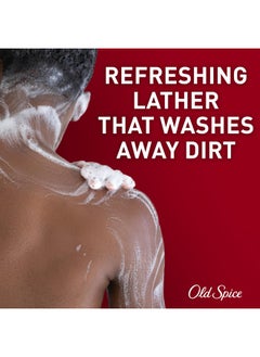 Old Spice Old Spice Red Collection Body Wash for Men, Captain Scent, 24 fl oz (Pack of 4)  - Image 4
