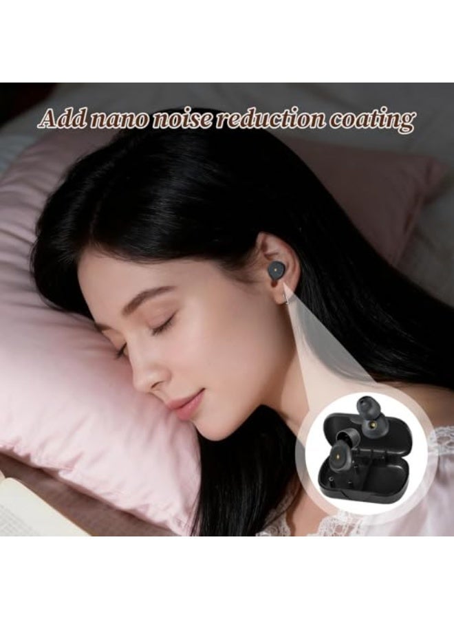 Aideli 3 Pairs Black Ultra Soft Silicone Earplugs for Sleep, Reusable Noise Cancelling Ear Plugs with Storage Box for Work, Travel, Study and Concerts - Image 4