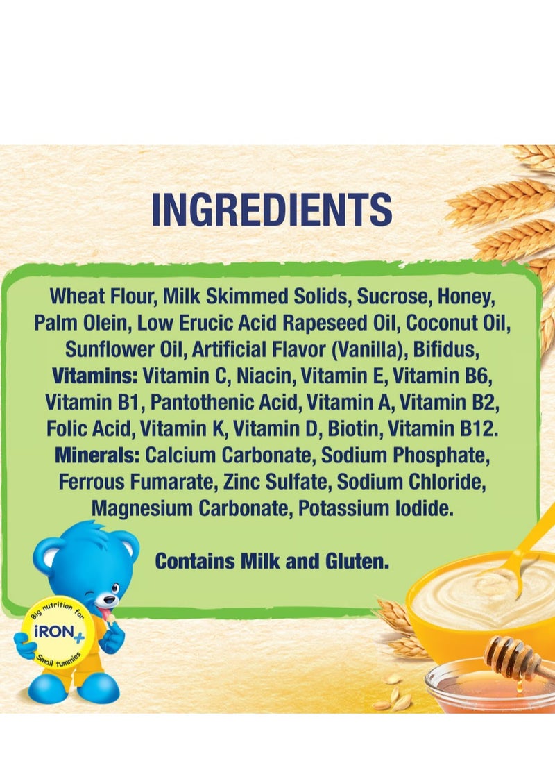 Cerelac Wheat & Honey 1kg – Nutritious Infant Cereal with Milk from 6 Months