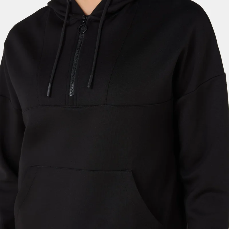 Sun And Sand Sports Black Women's 1/4-Zip Jacket for Women | Best Price UAE