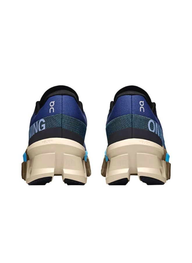 أون On Cloudmonster 2 حذاء جري منخفض القمة مريح، قماش شبكي، ممتص للصدمات ومضاد للانزلاق (أزرق) - Image 4