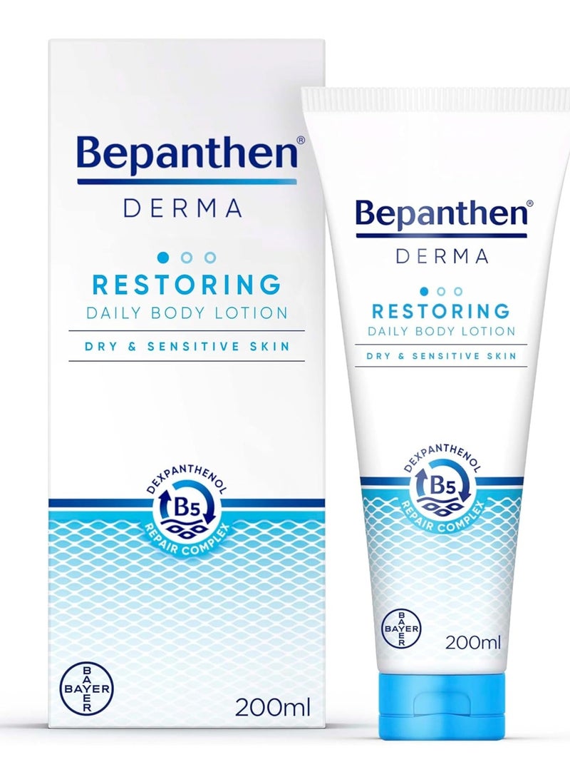 Bepanthen Bepanthen Derma Restoring Daily Body Lotion 200ml  - Image 1