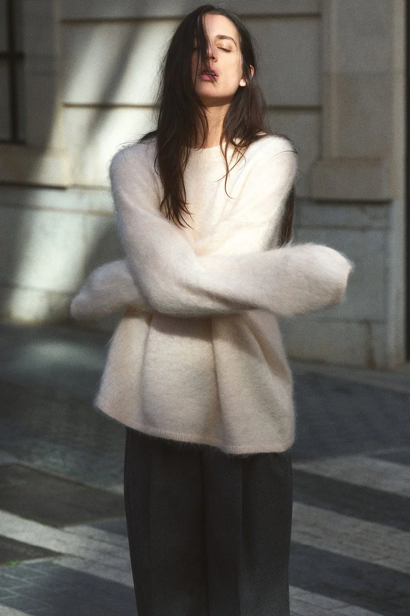 H&M Oversized mohair-blend jumper