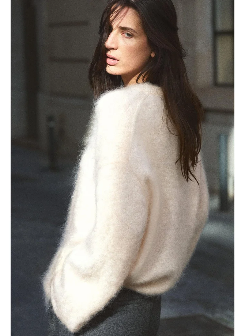 H&M Oversized mohair-blend jumper