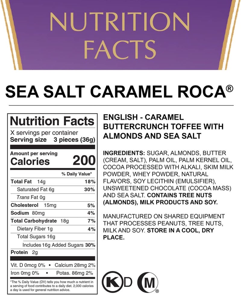 Roca Brown & Haley Sea Salt Caramel Roca - Image 2