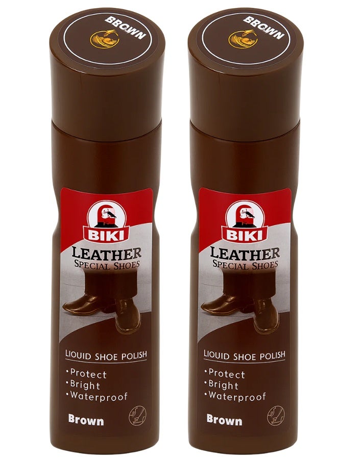 بيكي ملمع أحذية جلد سائل 2 × 75 مل - Image 2