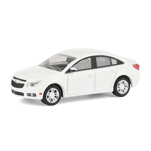 Greenlight 164 2013 Chevy Cruze White Ricks Auto Sales LP Diecast Exclusive 51622 - Image 1