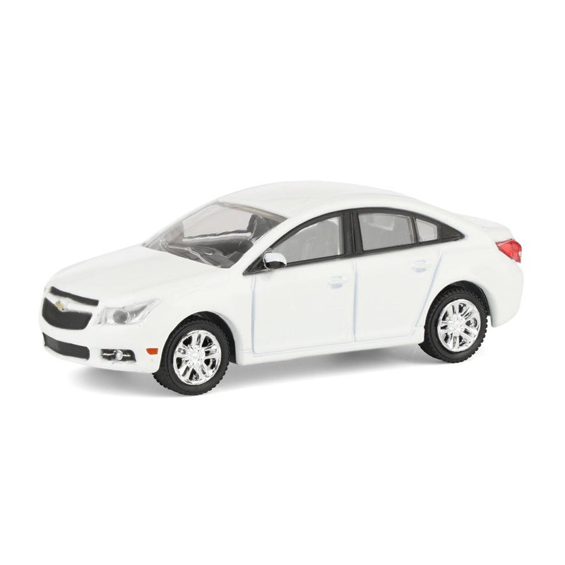 Greenlight 164 2013 Chevy Cruze White Ricks Auto Sales LP Diecast Exclusive 51622 - Image 3