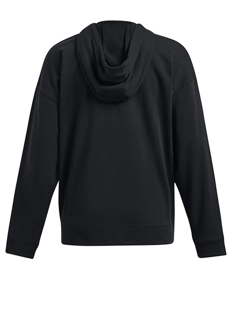 اندر ارمور Rival Terry Oversized Full Zip Hoodie