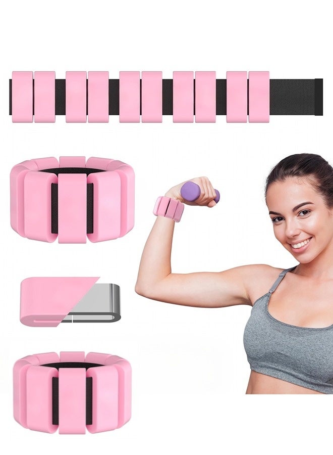 شيبشيب زوج واحد من أوزان الكاحل والمعصم للنساء والرجال، مجموعة أوزان الكاحل بوزن 0.45 كجم (0.22 كجم لكل وزن معصم) - Image 1