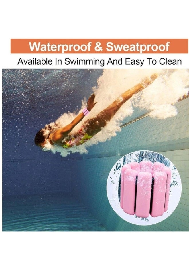 شيبشيب زوج واحد من أوزان الكاحل والمعصم للنساء والرجال، مجموعة أوزان الكاحل بوزن 0.45 كجم (0.22 كجم لكل وزن معصم) - Image 4