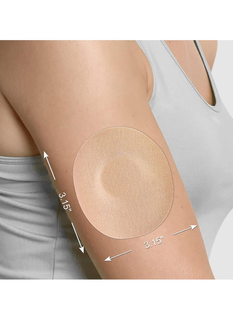 ماركة غير محددة - أغطية المستشعرات، عبوة من 25 رقعة لاصقة مقاومة للماء من Liber Sensor، رقعة مرنة من CGM بدون غراء في المنتصف - Enlite - Guardian - رقعة مستشعر Freestyle Libre 14 يومًا - Image 1