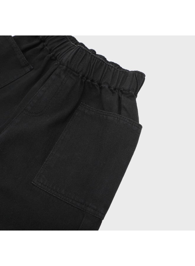 Zara بنطلونات أطفال مريحة أنيقة لطيفة بتصميم جيب - Image 5
