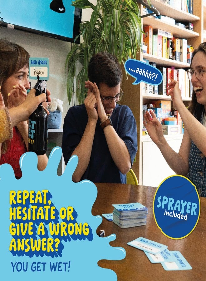 Lucky Egg Get Wet - Hilarious Water Sprayer Board Game for Family & Adults - Image 5