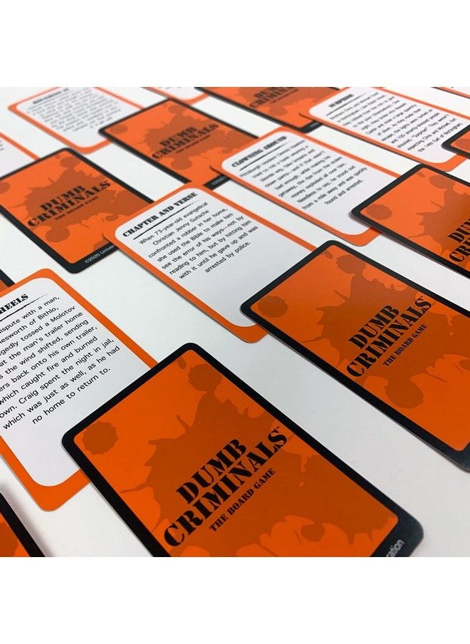 University Games - ; Dumb Criminals Board Game The Hilarious Party Game Of True Or False For 2 To 4 Players Ages 12 And Upperfect For Family Or Adult Party Game Night - Image 1