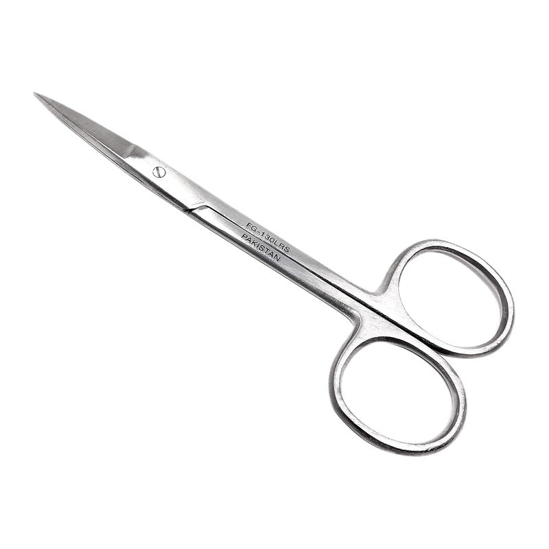CYNAMED Iris Micro Dissecting Precision Lab Scissors, Fine Point Straight - Perfect for Doctors, Nurses, EMS, Students, Education - Image 1