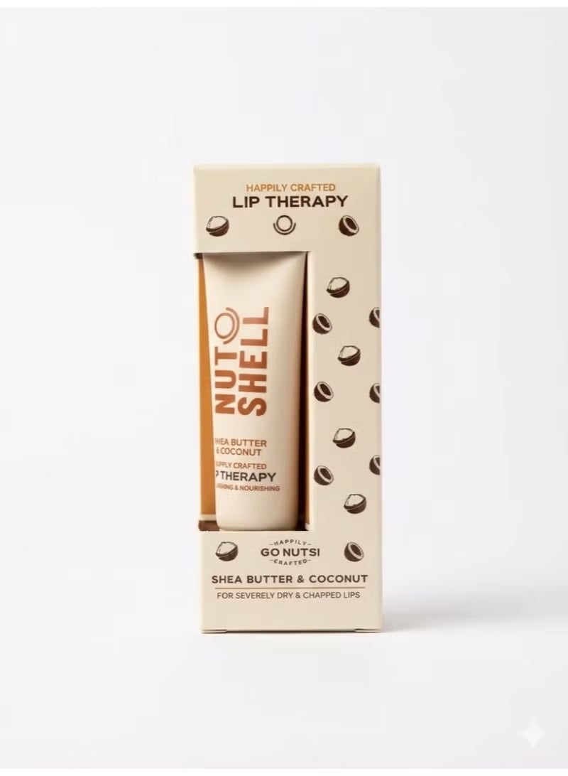 NUT SHELL Shea Butter & Coconut Lip Therapy 10 g - Image 1