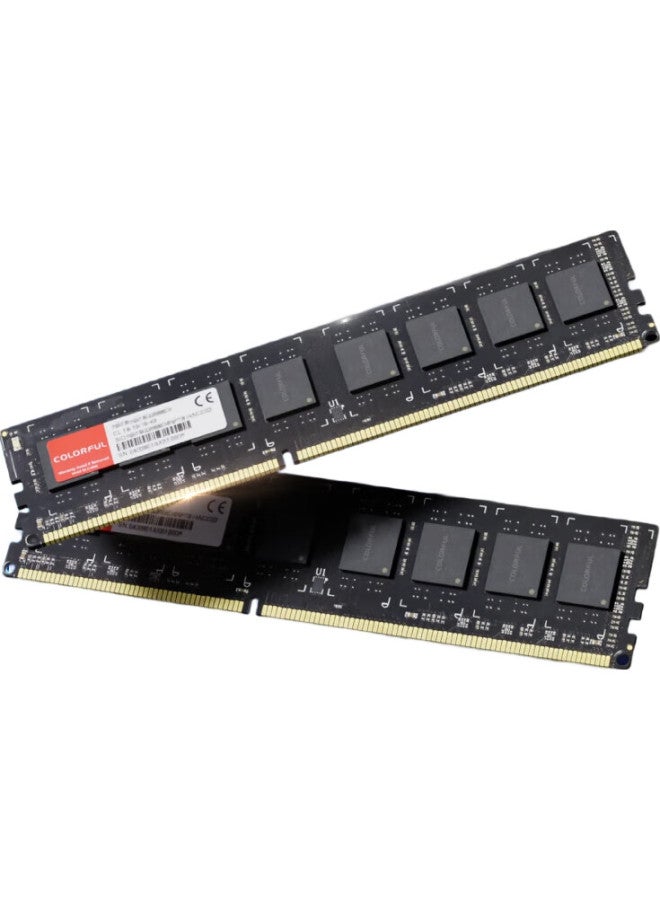 Colorful ذاكرة سطح المكتب 4 جيجابايت DDR3 1600 ملونة، سلسلة بولي، جهد منخفض 1.35 فولت - Image 1