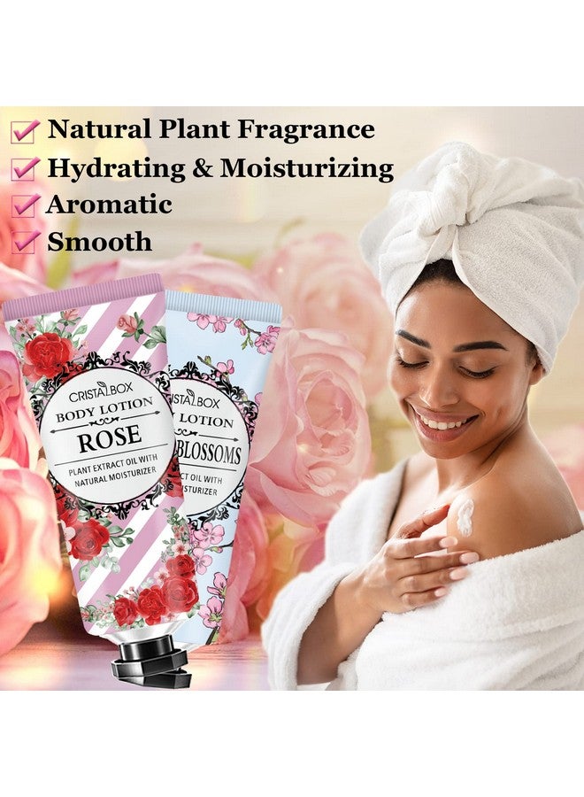 Cristalbox 36 Pack Lotion for Dry Skin,Body Lotion for Women and Men,Valentines Day Gifts for Her,Valentines Gifts,Natural Plant Scented Body Moisturizers,Travel Size Lotion Bulk,Moisturizing Lotion Shea Butter - Image 5