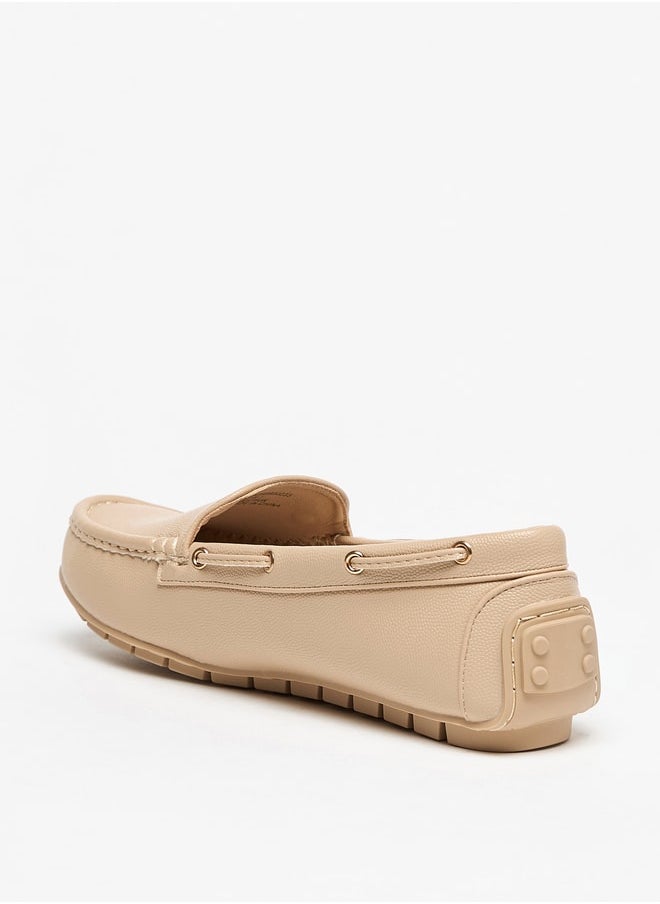 Flora Bella By Shoexpress - Solid Slip-On Loafers - Image 1