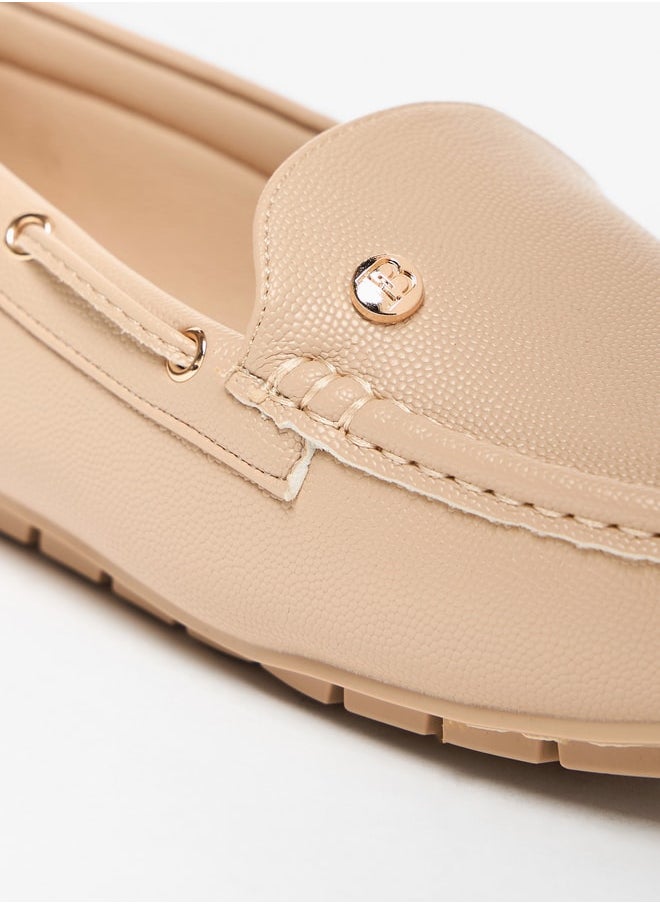 Flora Bella By Shoexpress - Solid Slip-On Loafers - Image 1