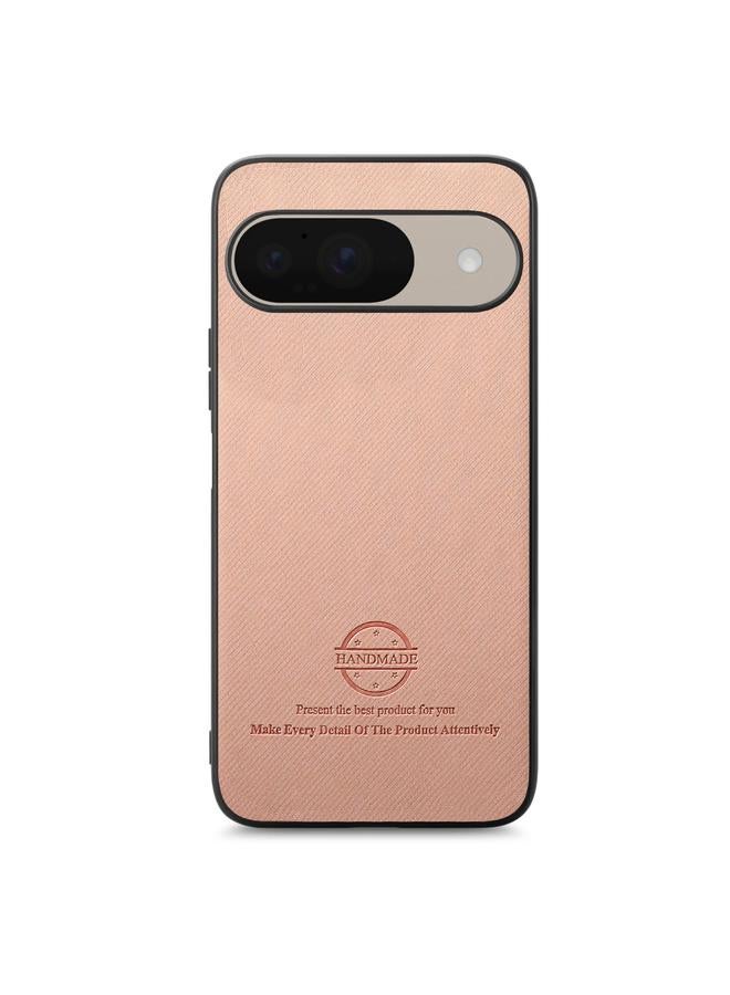 S-TOP Case For Google Pixel 9 / 9 Pro Twill Fabric Leather Skin Back Phone Case - Image 2