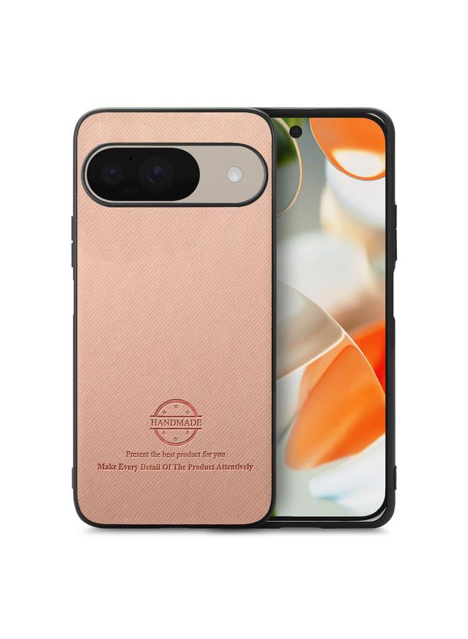 S-TOP Case For Google Pixel 9 / 9 Pro Twill Fabric Leather Skin Back Phone Case - Image 1