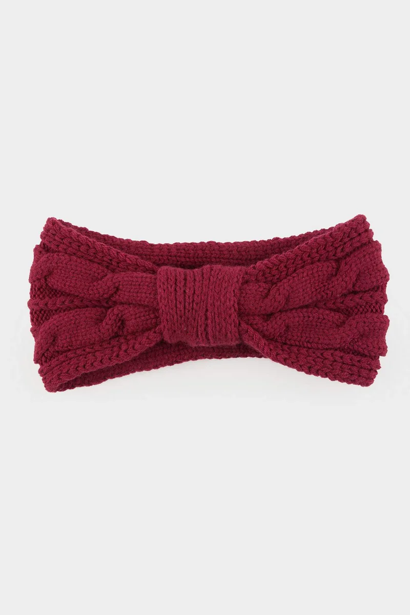 ديفاكتو Woman Cotton Knit Bandana