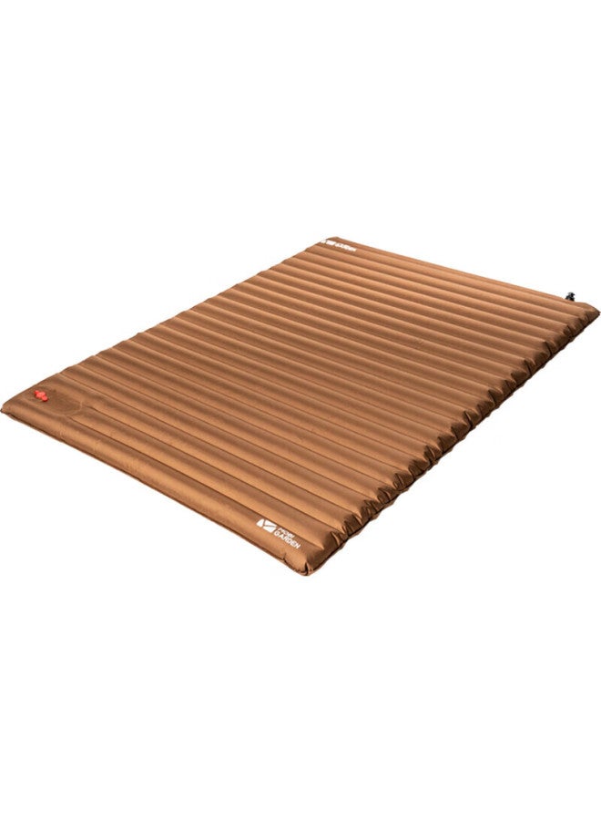 Mobigarden Moisture-proof Mat, Outdoor Camping Wide And Thick Foldable Inflatable Double Air Bed, Nx20663005, Chestnut Brown - Image 4