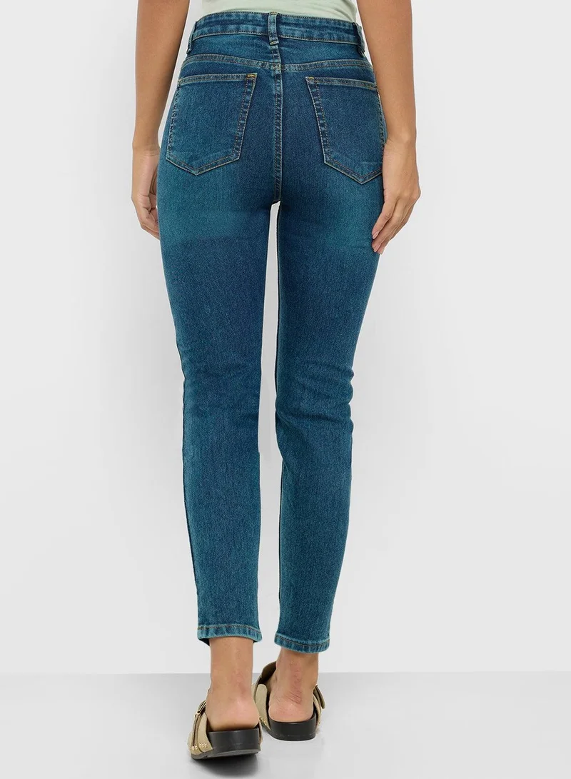 Ginger  High Rise Skinny Jeans for Women | Best Price UAE