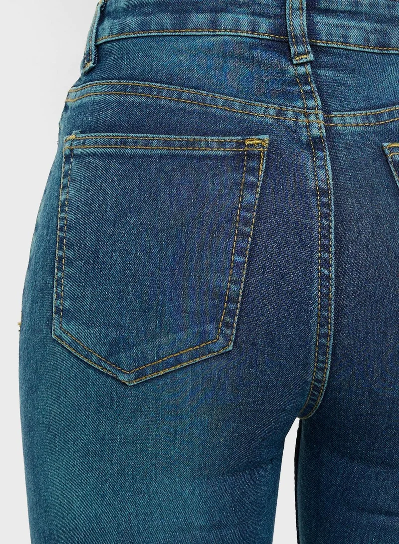 Ginger  High Rise Skinny Jeans for Women | Best Price UAE