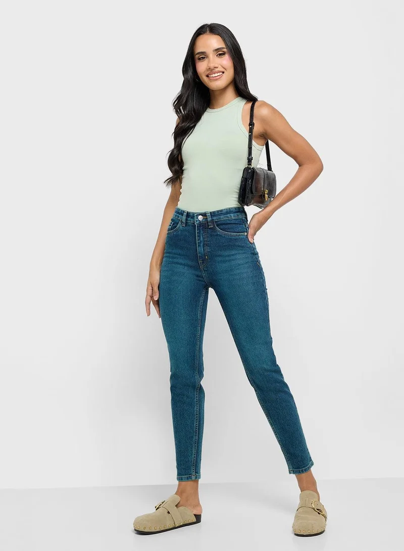 High Rise Skinny Jeans