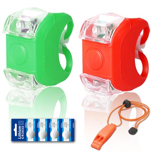 Botepon Marine Boat Bow Lights, Red and Green Led Navigation Lights, Kayak Accessories, Marine Safety Lights Battery Operated for Boat Pontoon Kayak Yacht Motorboat Vessel Dinghy Catamaran - Image 1