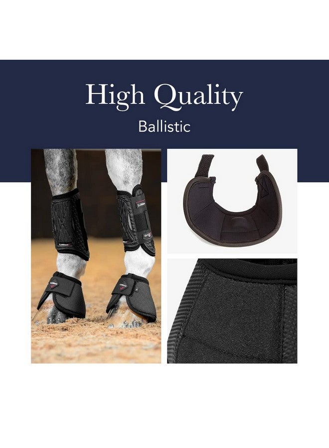 LeMieux Ballistic Overreach Horse Boots - Over Reach or Bell Boots for Horses - Protective Gear and Training Equipment - Equine Boots, Wraps & Accessories (Black - XLarge) - Image 5