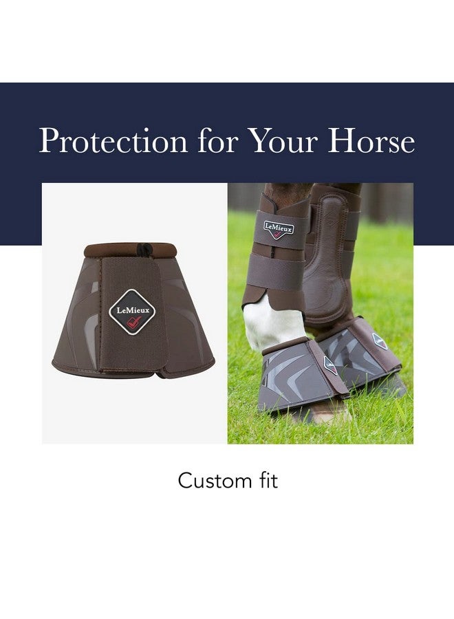 LeMieux Ballistic Overreach Horse Boots - Over Reach or Bell Boots for Horses - Protective Gear and Training Equipment - Equine Boots, Wraps & Accessories (Black - XLarge) - Image 4