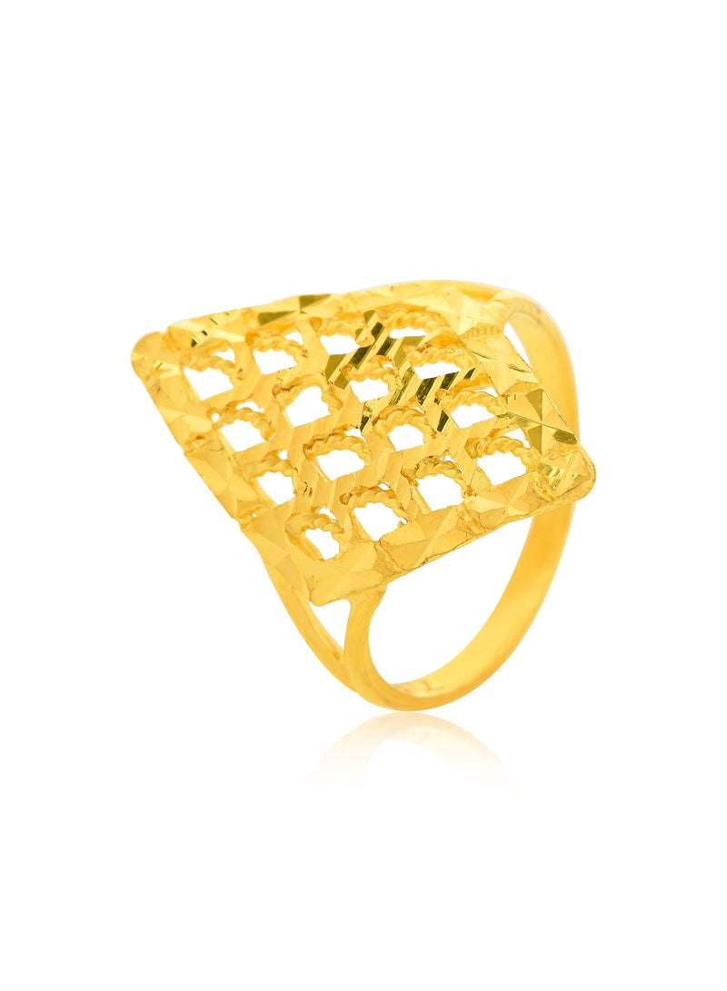 BAFLEH JEWELLERY Make a Statement with Our Stunning 21K Gold Rings – Perfect for Celebrations and Special Moments - Image 1