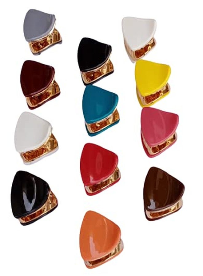 اس بي اس مشبك شعر صغير من البلاستيك SBS للنساء والفتيات (متعدد الألوان) عبوة من 12 قطعة - Image 4