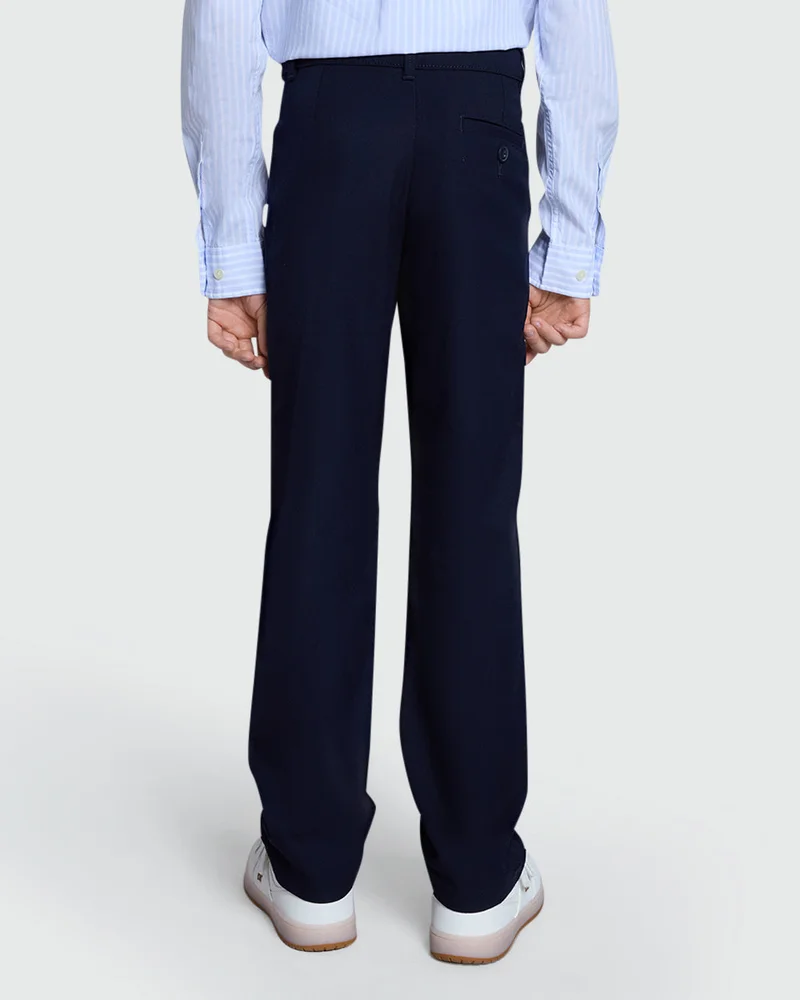 Ovs Boys’ Formal Trousers In Dark Navy