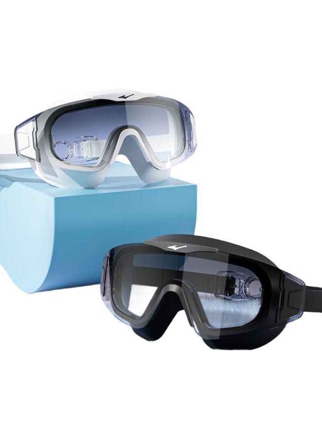 ERKE Swimming Goggles, Large Frame For Adults, Waterproof And Anti-Fog, High Definition, Frameless For Women, Professional Diving Goggles - Image 3