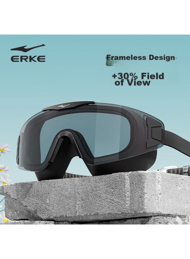 Erke Swimming Goggles, Large Frame For Adults, Waterproof And Anti-fog, High Definition, Frameless For Women, Professional Diving Goggles - Image 1