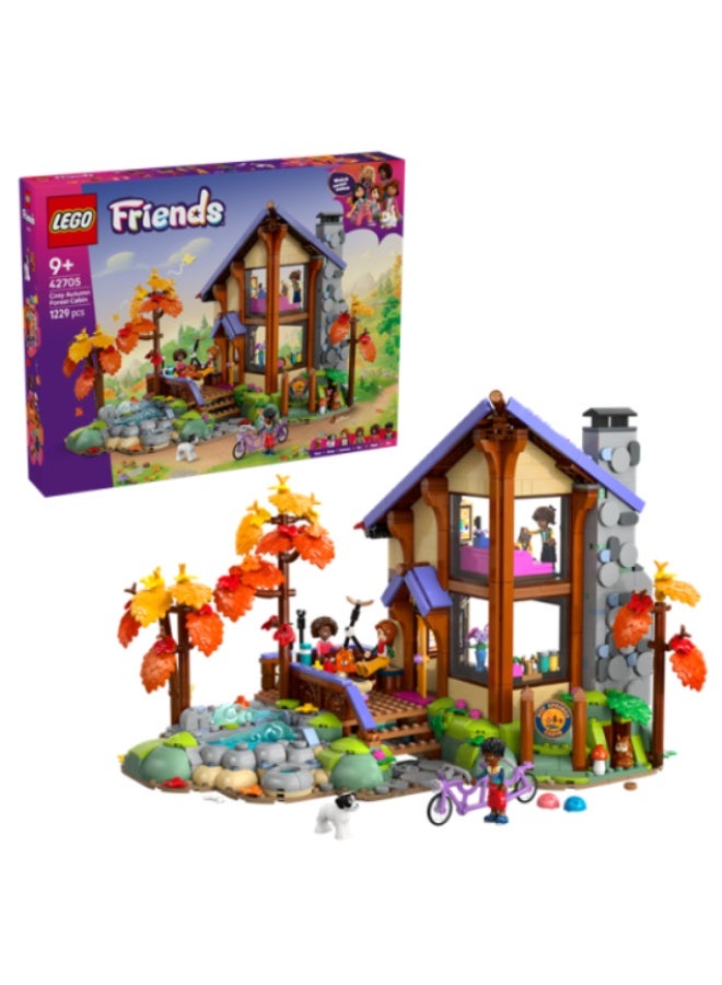 LEGO Cozy Fall Forest Cabin Building Set - Image 1