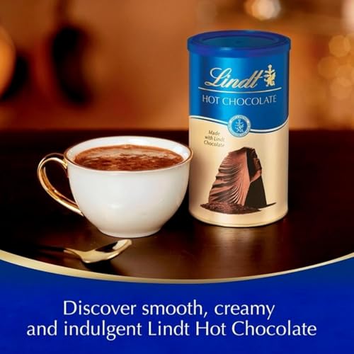 Lindt Swiss Hot Chocolate Milk Powder Mix, 300g, Rich Creamy Hot Beverage Mix in Signature Blue Tin (Product Of Switzerland) - Image 5
