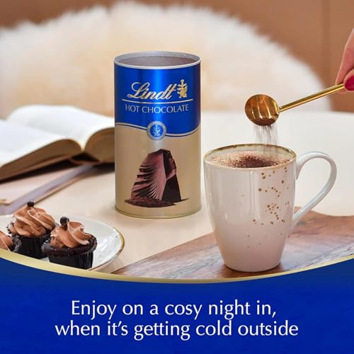 Lindt Swiss Hot Chocolate Milk Powder Mix, 300g, Rich Creamy Hot Beverage Mix in Signature Blue Tin (Product Of Switzerland) - Image 3