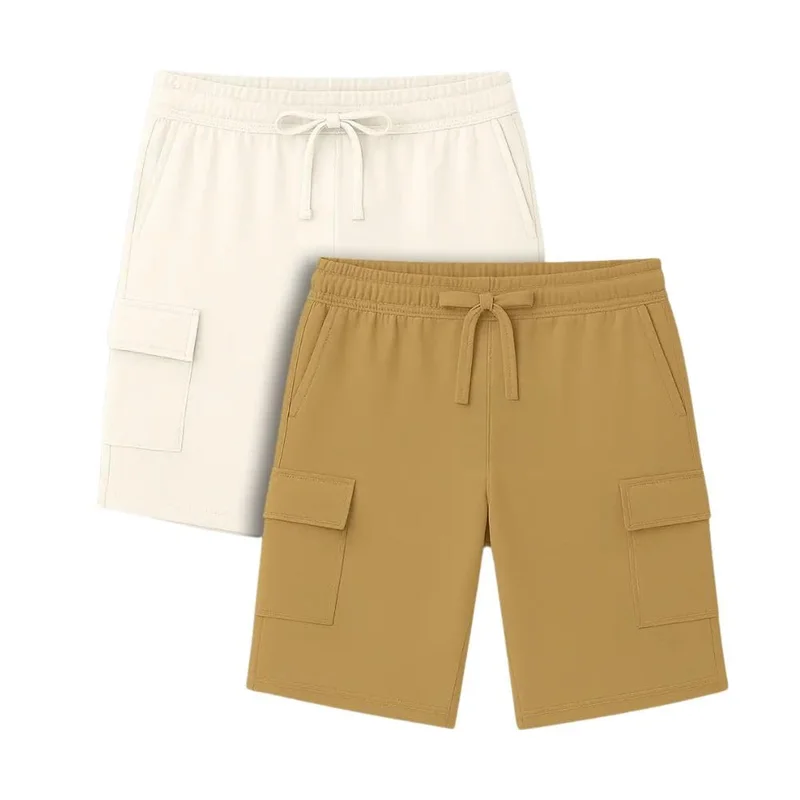 نوبيرو Men's Cotton Bermuda Shorts