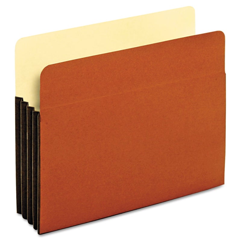Pendaflex Globe-Weis/Pendaflex Tyvek File Pockets 3.5-Inch Expansion Letter Size 10-Count, Brown (63264) - Image 1